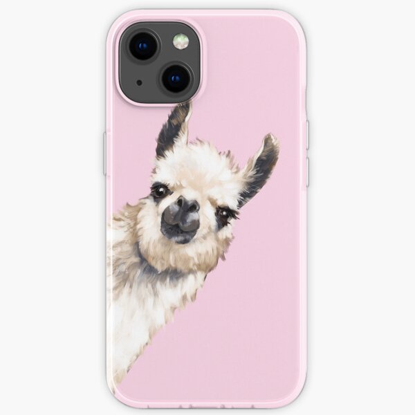 Hinterhältiges Lama iPhone Flexible Hülle