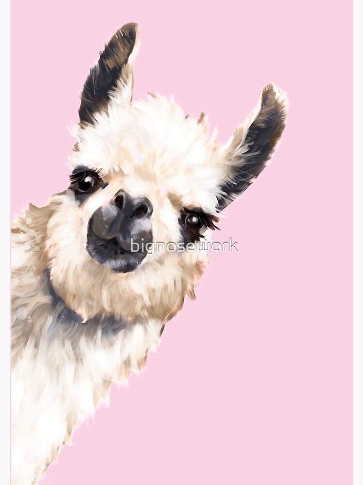 Sneaky Llama by bignosework