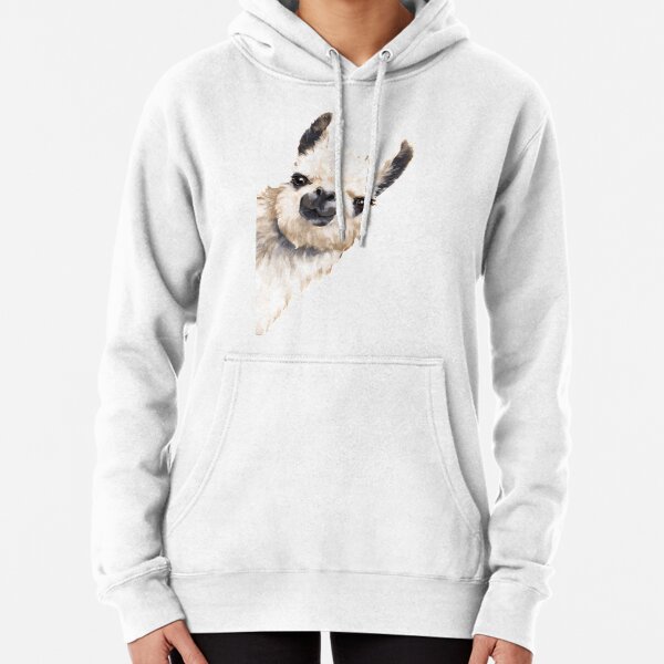 Sneaky Llama Pullover Hoodie