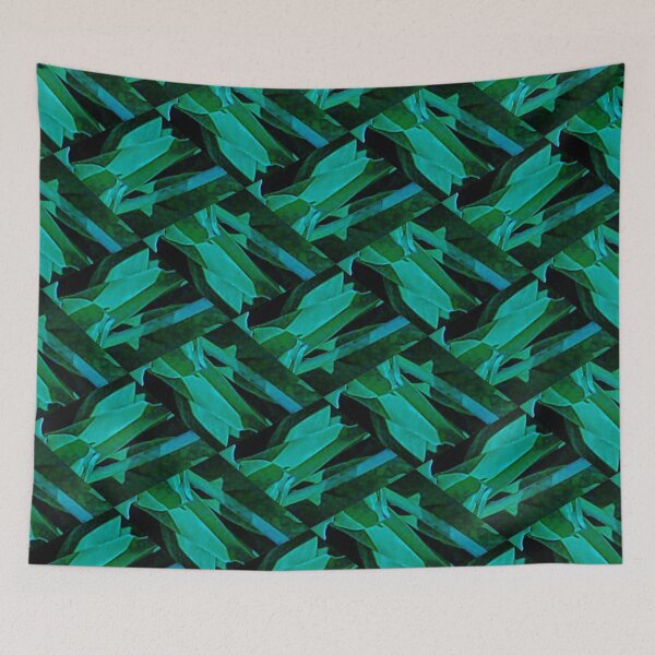 Item preview, Aqua and Black Fashion Design  designed and sold by Lynn  Marie Sharp.