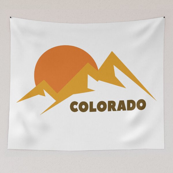 Item preview, colorado minimal mountain autumn designed and sold by pholange.