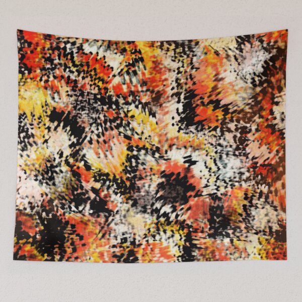 Item preview, Smeared fiery abstract designed and sold by Gaspar Avila.