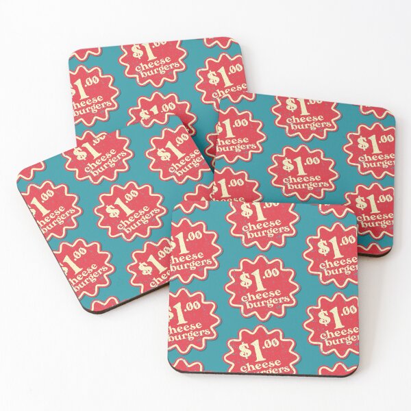 Item preview, One Dollar Cheeseburgers designed and sold by BottleBomb.