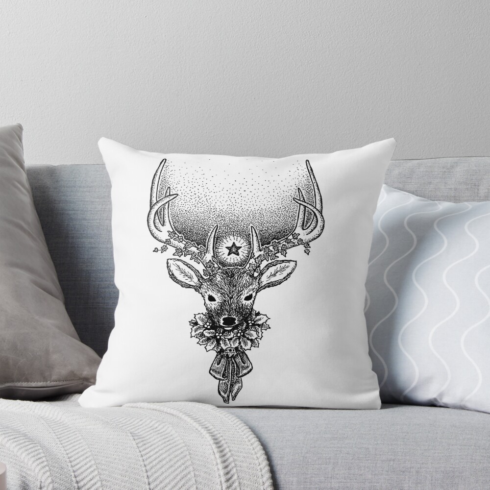 Item preview, Throw Pillow designed and sold by NoddingViolet.