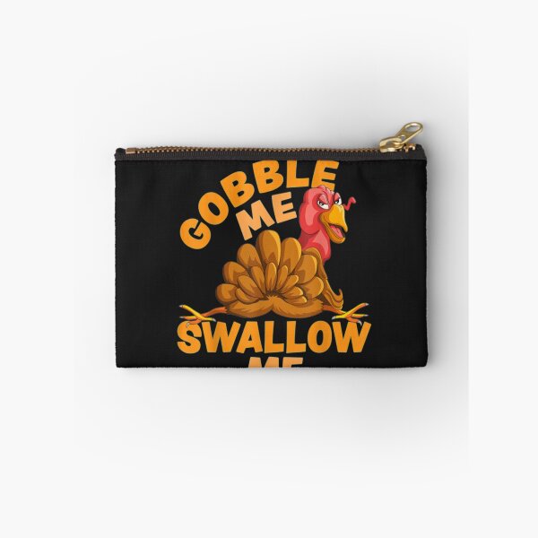 Item preview, Gobble Me Swallow Me Funny Thanksgiving Turkey mask shirt designed and sold by ClamenTaon.