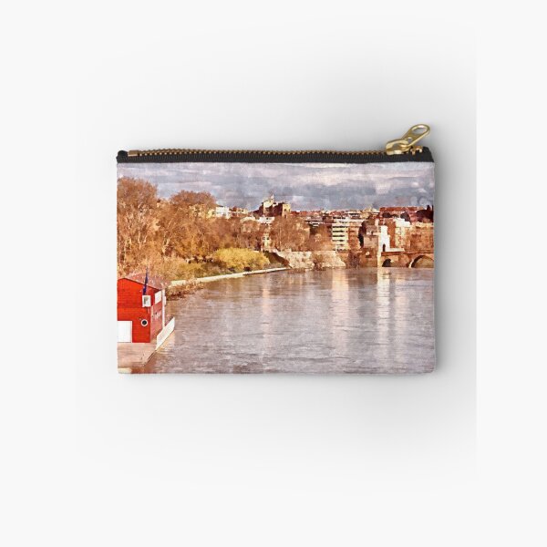 Artikelvorschau, Rom: Tiber River rotes Boot entworfen und verkauft von Giuseppe Cocco.