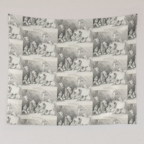 Item preview,  Etching from Dante's Inferno designed and sold by Vintage Designs +.