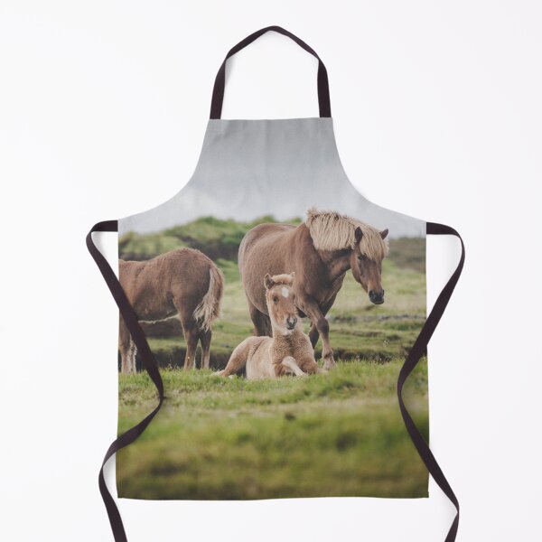Item preview, Icelandic horses in a herd designed and sold by LouisaLilja.