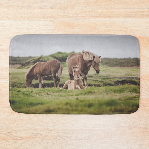 Item preview, Icelandic horses in a herd designed and sold by LouisaLilja.