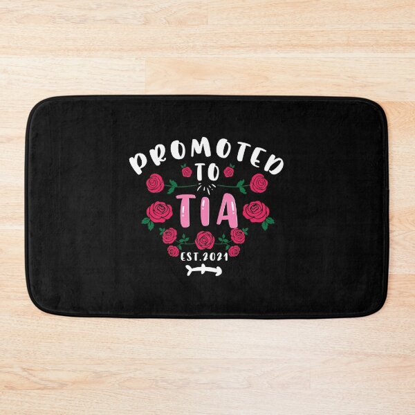 Item preview, Promoted To Tia Est 2021 Shirt ∙ Tia Shirt ∙ New Tia T-Shirt ∙ Gift For Tia ∙ Mothers Day Gift ∙ Pregnancy Announcement designed and sold by SwankyFine.