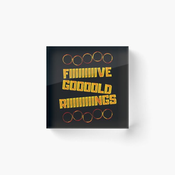 Item preview, Five Gold Rings Funny  designed and sold by DesignsofNote.