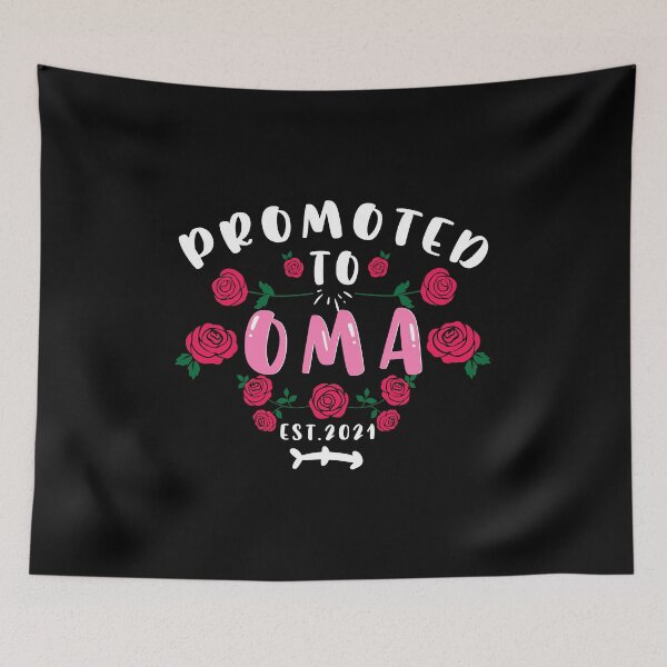 Item preview, Promoted To Oma Est 2021 Shirt, Oma Shirt, New Oma T-Shirt, Gift For Oma, Mothers Day Gift, Pregnancy Announcement designed and sold by SwankyFine.