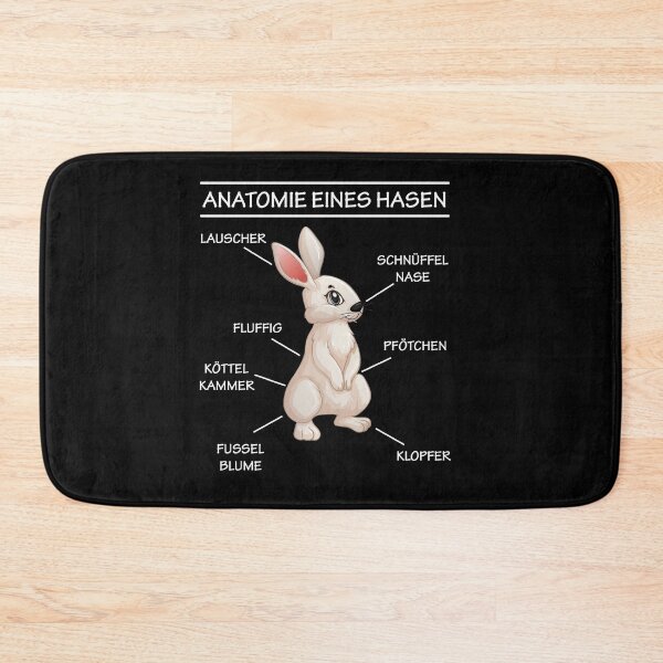 Item preview, Bunny anatomy - white bunny rabbit designed and sold by Lenny Stahl.