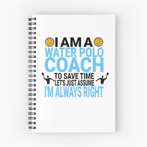 Item preview, I am a water polo coach designed and sold by Watersolution.