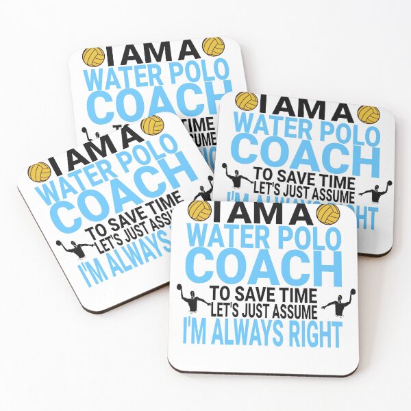 Item preview, I am a water polo coach designed and sold by Watersolution.