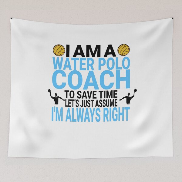 Item preview, I am a water polo coach designed and sold by Watersolution.