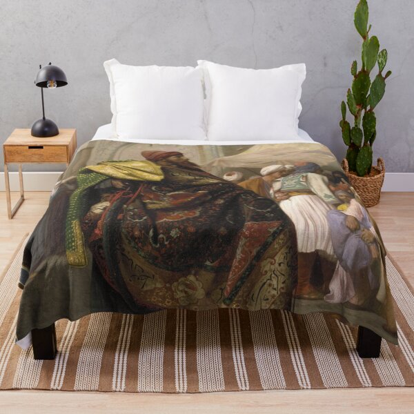 Item preview, The Carpet Merchant vintage art - Jean-Léon Gérôme designed and sold by Vintage Designs +.