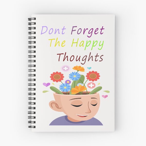 Item preview, Don't Forget Happy Thoughts designed and sold by Jawadelqaoul.