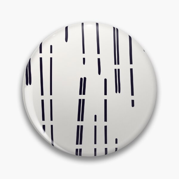 Item preview, Abstract broken lines - black on off white designed and sold by BrankaPD.