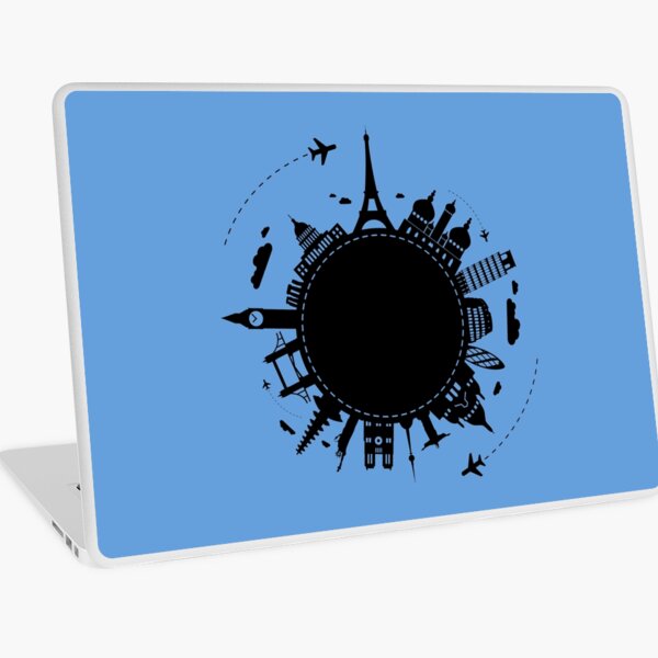 Around The World Laptop Skin