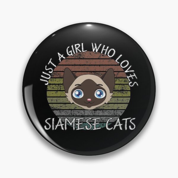 Item preview, Just a girl who loves siamese cats designed and sold by Catsloversdotme.
