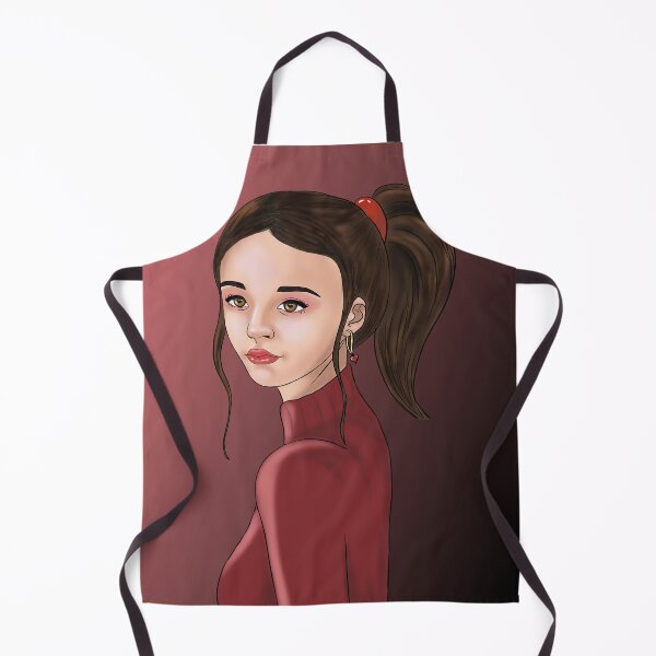 Item preview, Ponytail Girl in Profile - Digital Art by fsultesart designed and sold by fsultesart.