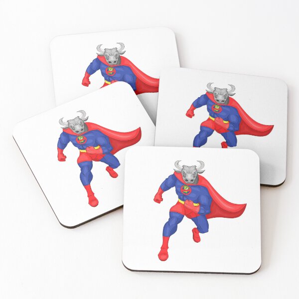 Item preview, Bull superhero designed and sold by AvotArt.