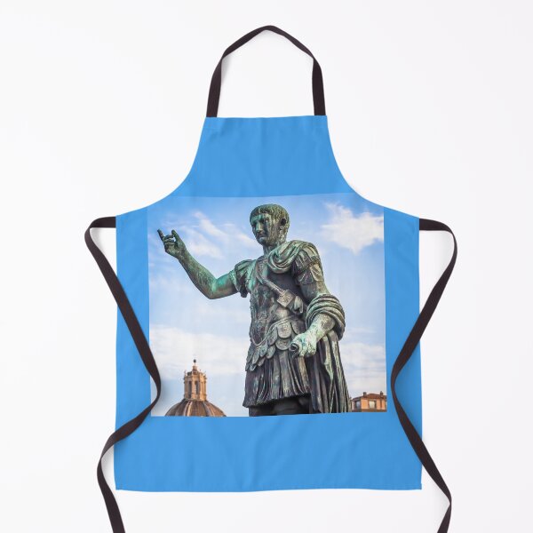 Item preview, Statue of Caesar Emperor in Rome, Italy. designed and sold by Paolo Modena Photography - Fine Italian Art.