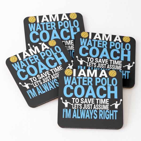 Item preview, I am a water polo coach designed and sold by Watersolution.