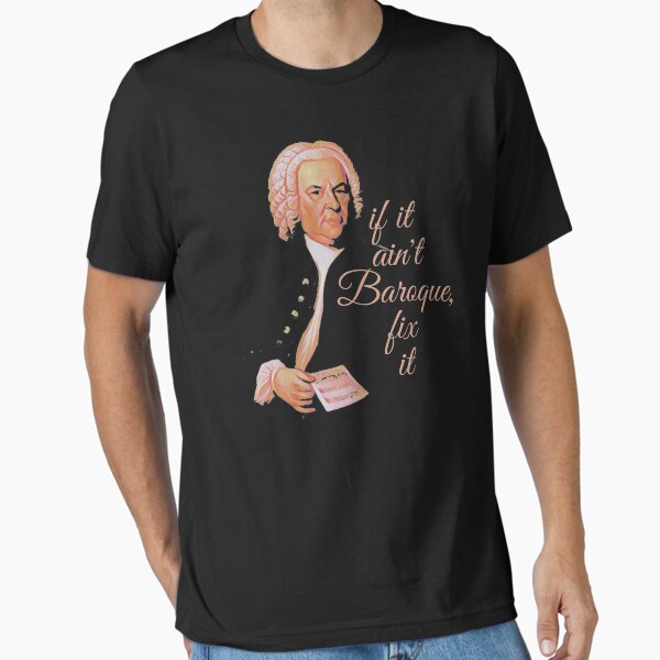 Aperçu de l'œuvre J.S. Bach si ce n'est pas baroque, répare-le créée et vendue par DesignsofNote.