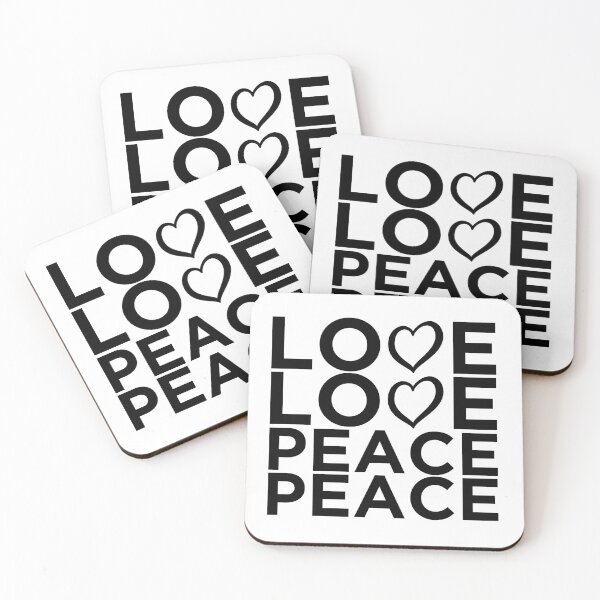 Item preview, Love Love Peace Peace [Eurovision] designed and sold by lazarusheart.