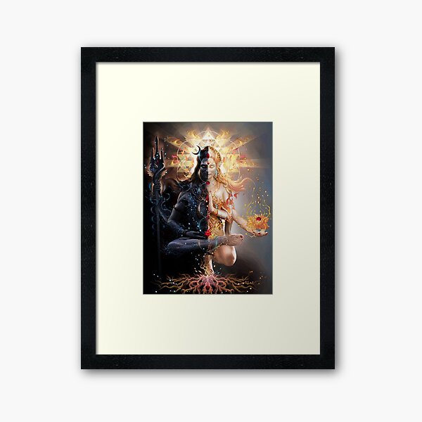 Item preview, Shiva and Parvati (Masculine and Feminine) Shakti  designed and sold by Raxstar.