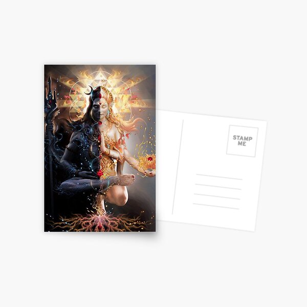 Item preview, Shiva and Parvati (Masculine and Feminine) Shakti  designed and sold by Raxstar.