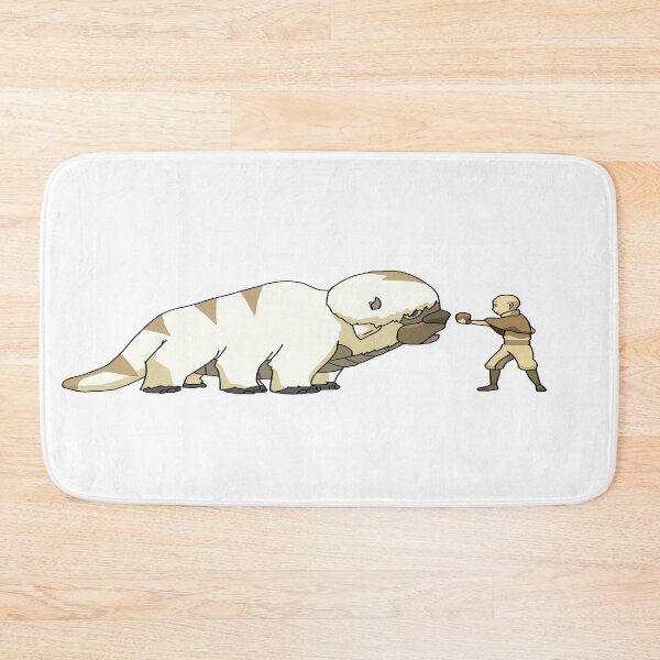 Item preview, Young Aang Feeding Appa designed and sold by beckahbrooks.