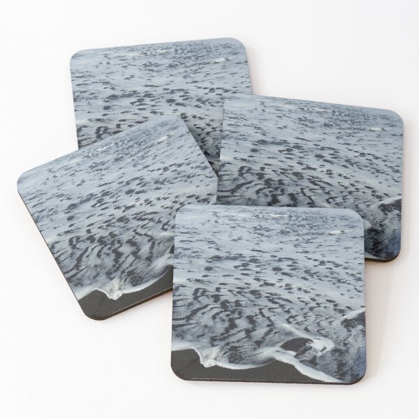 Item preview, Tide ebbing in on black sands designed and sold by Gaynor-dI.