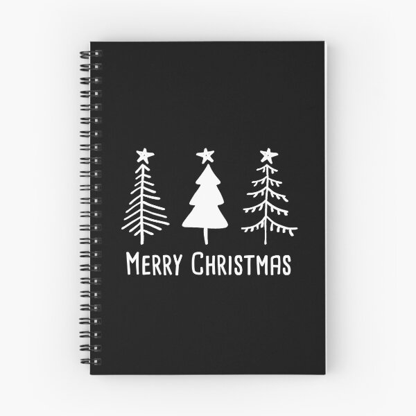 Item preview, Merry Christmas Three Rustic Trees with Stars for simple Christmas, Holidays, Winter designed and sold by Rabbitti.