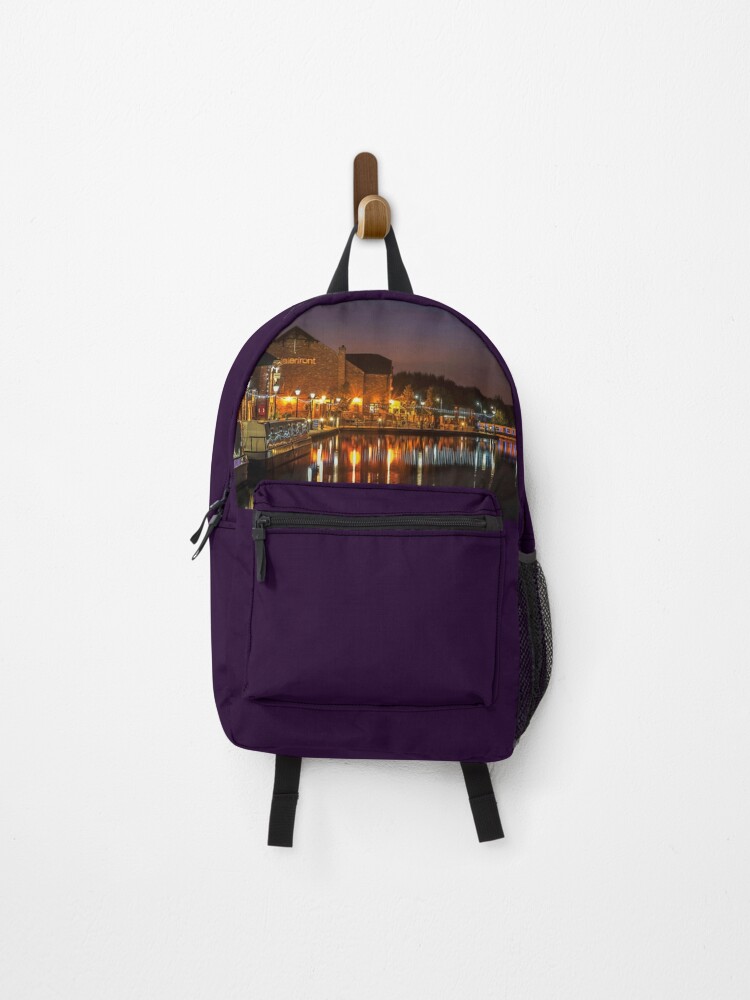 Thumbnail 1 of 3, Backpack, Waterfront Reflections designed and sold by mhfore.
