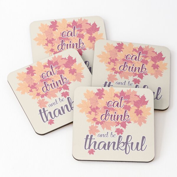 Item preview, eat drink an be thankful designed and sold by Rodrigodesign.