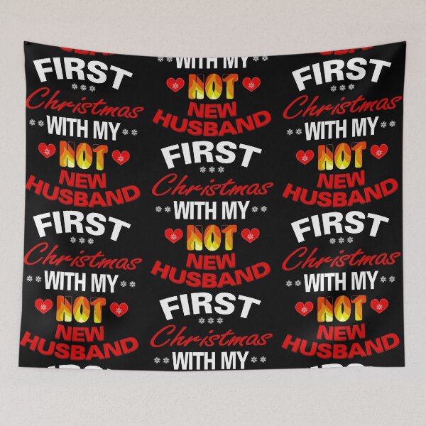Item preview, First Christmas With My Hot New Husband designed and sold by MoonsmileProd.