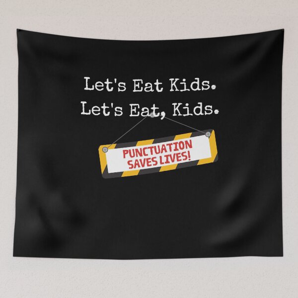 Item preview, Punctuation Saves Lives Teacher Literature Grammar designed and sold by Two Left Hands Design.