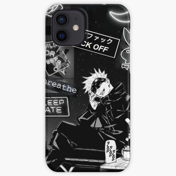 Jujutsu kaisen | Gojo Satoru | Black and White Aesthetic iPhone Snap Case