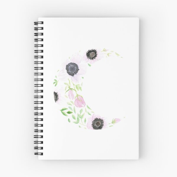 Item preview, Flower Moon Watercolor designed and sold by Danica Templeton.