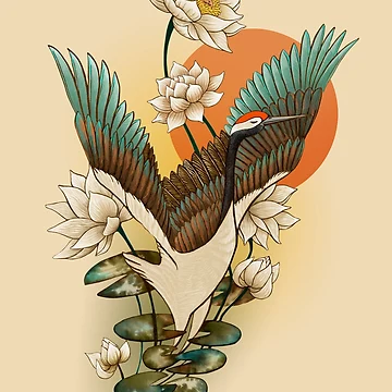 Artwork thumbnail, Crane dance by Ruta