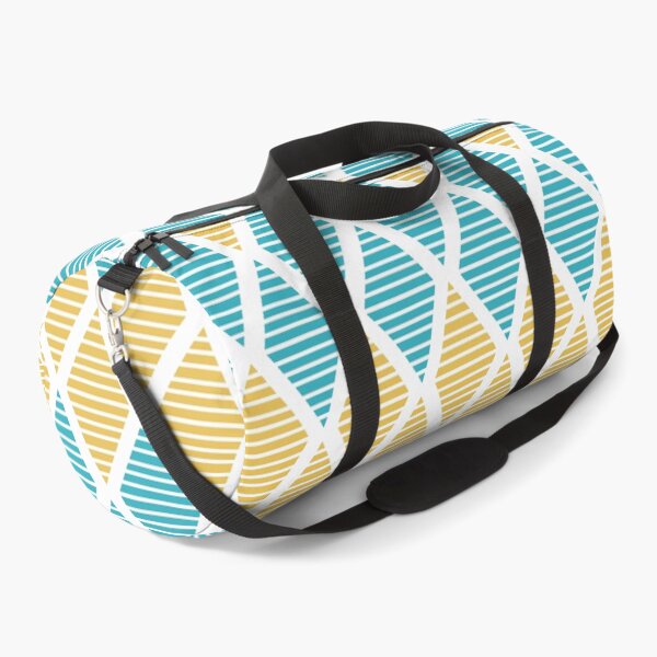 Item preview, Geometric pattern with striped rhombus in blue and yellow palette designed and sold by BrankaPD.