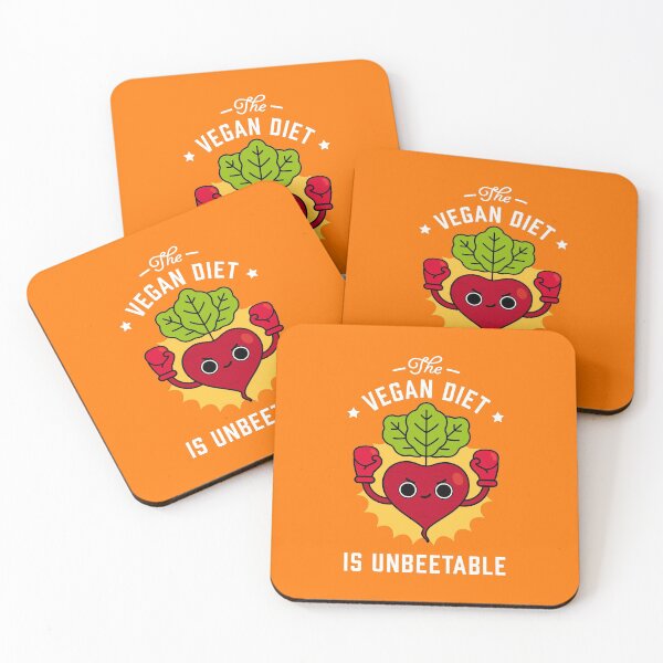 Item preview, The Vegan Diet is Unbeetable - Cute Beet Pun designed and sold by Gudland.