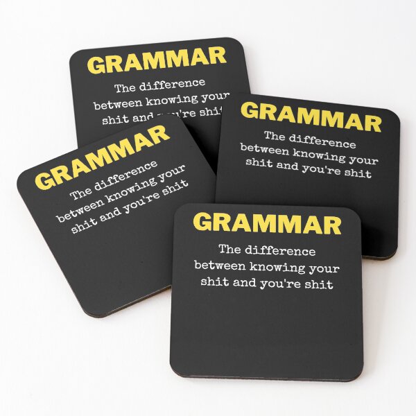 Item preview, Grammar Teacher Language Spelling Humor Fun designed and sold by Two Left Hands Design.