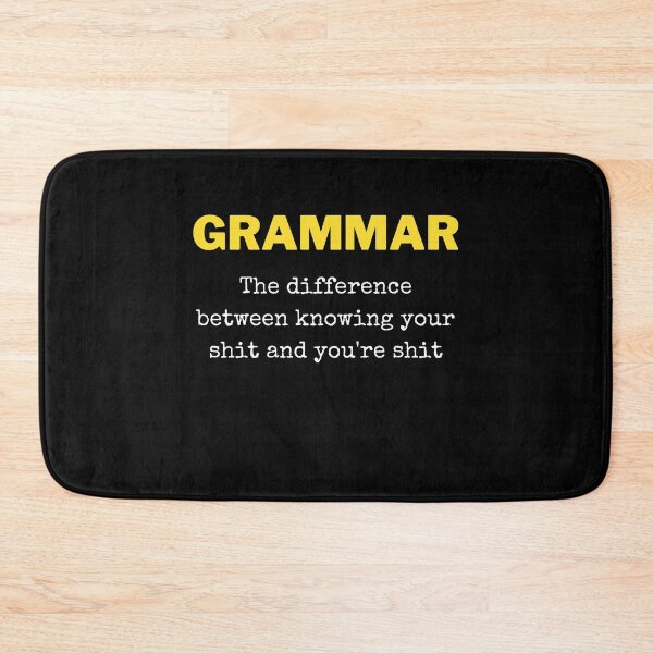 Item preview, Grammar Teacher Language Spelling Humor Fun designed and sold by Two Left Hands Design.