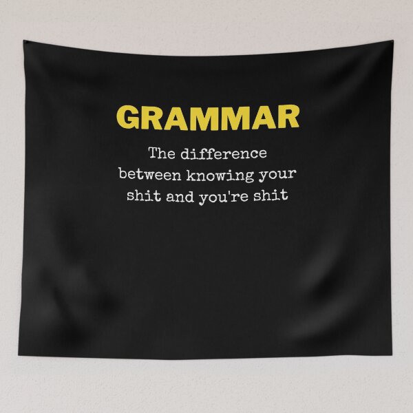 Item preview, Grammar Teacher Language Spelling Humor Fun designed and sold by Two Left Hands Design.