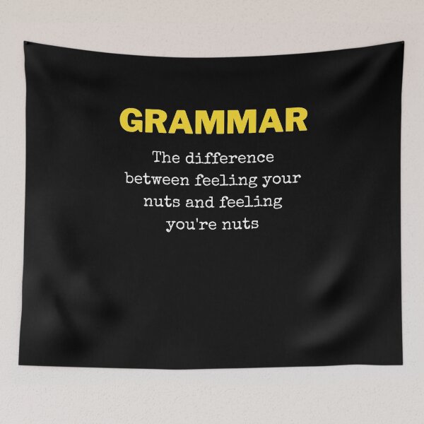 Item preview, Grammar Teacher Language Spelling Humor Fun designed and sold by Two Left Hands Design.