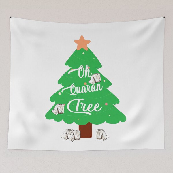 Item preview, Oh QuaranTREE Funny Quarantine Christmas 2020 / funny christmas tree quarantine designed and sold by RedJazz.